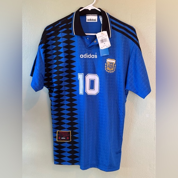 adidas Other - Adidas Argentina 1994 Away Jersey Maradona Number 10